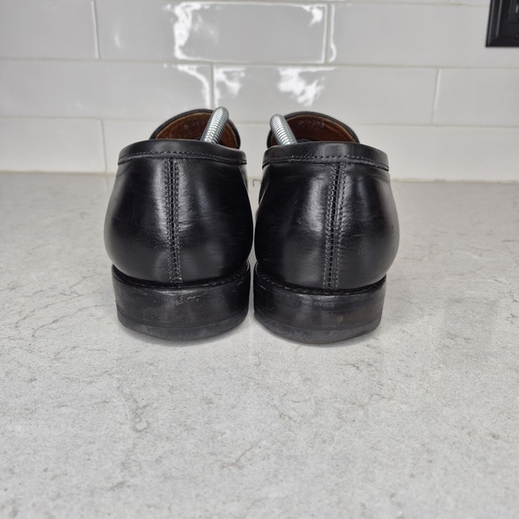 Allen Edmonds Lake Forest Loafers Shoes Black Leather‎ Hand Crafted in USA  12 D main image 9